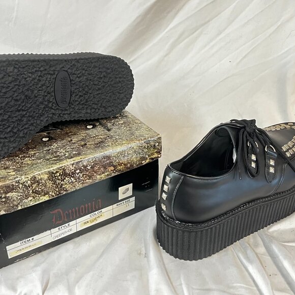 Brand New Demonia Creeper 436 Mens' Shoes - Picture 2 of 2